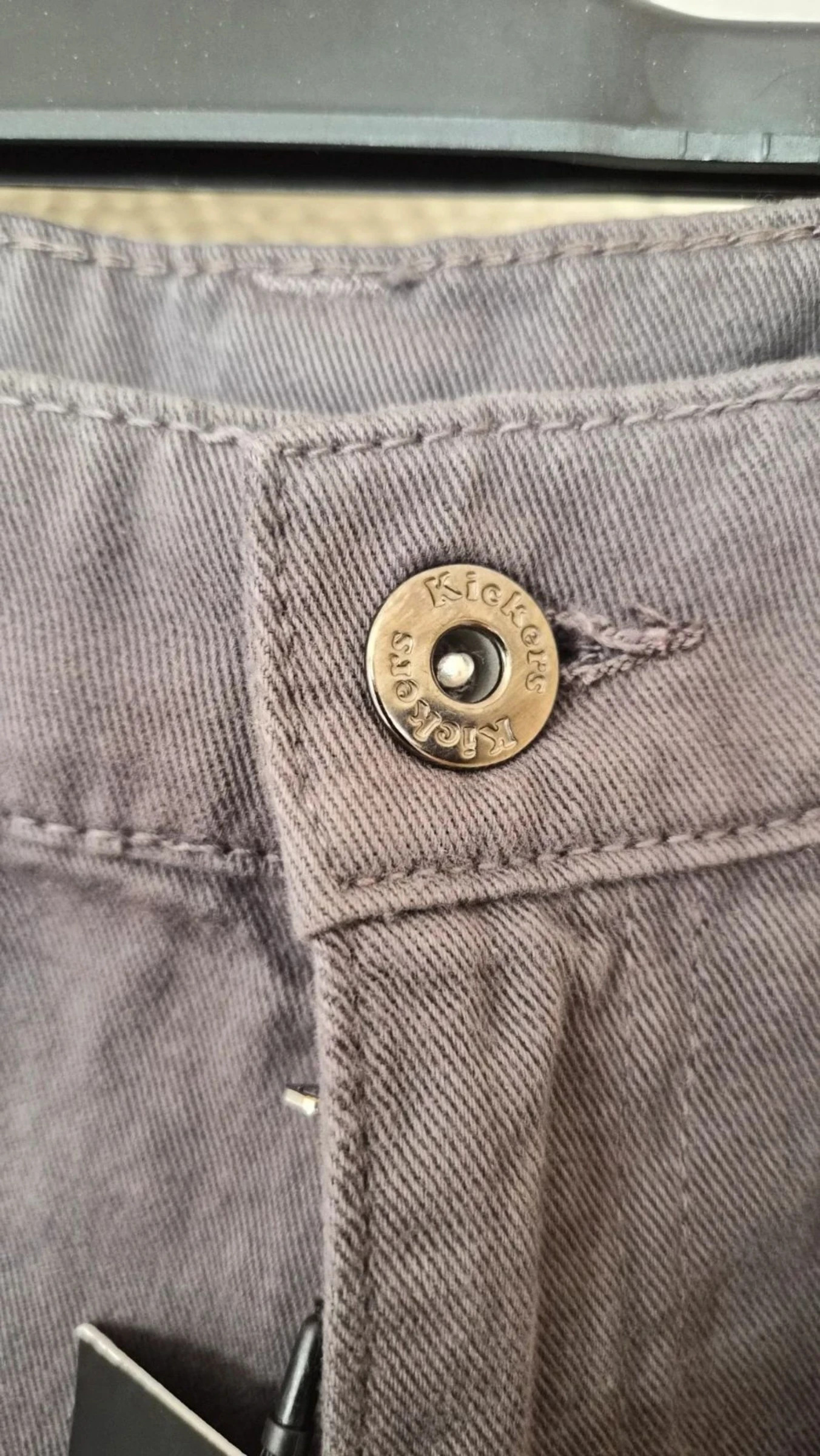 Grijze cargo broek Kickers 100% katoen, maat 40, nieuw – photo 5